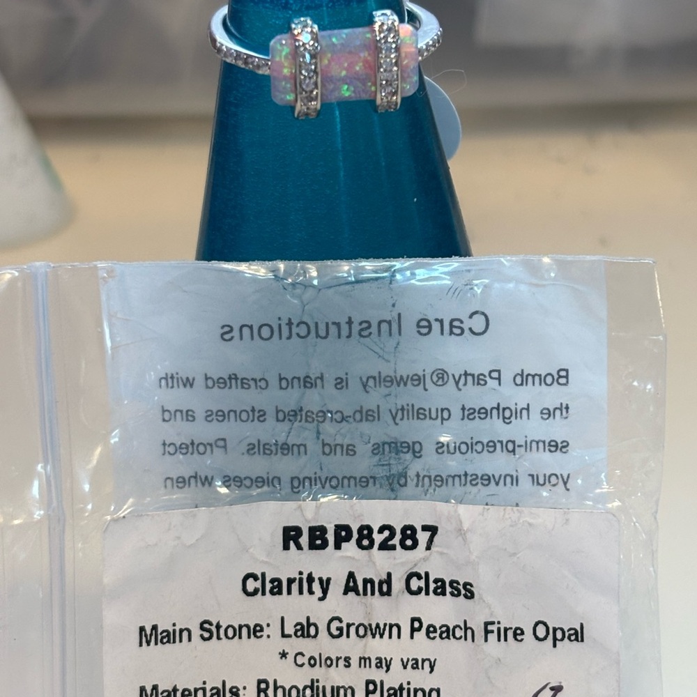 Silver Opal Ring
